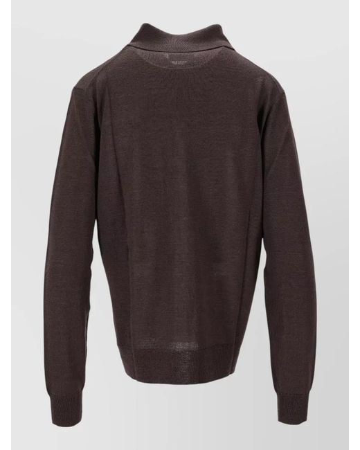 P.A.R.O.S.H. Gray Cashmere Wool Silk Cardigan