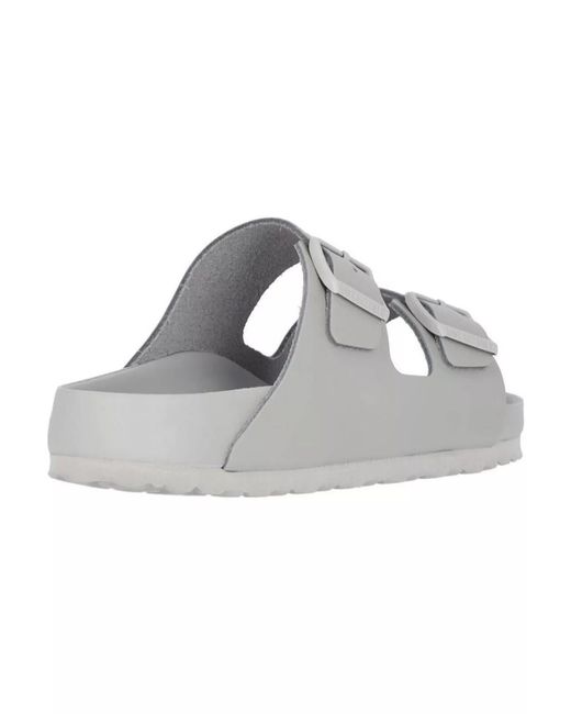 Birkenstock Metallic Leather Arizona Sandals