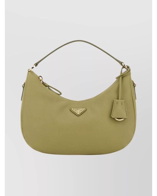 Prada Green Re-Edition Leather Shoulder Bag