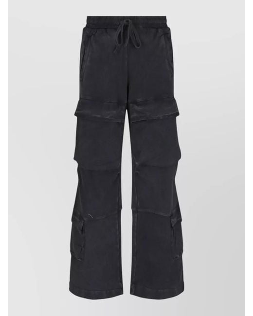 Entire studios Blue Relaxed Straight Cargo Pants Full Length for men