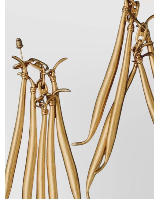 Jacquemus White Drop Earrings