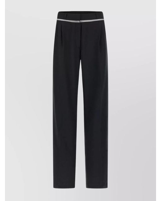 Nensi Dojaka Blue Tailored Trousers