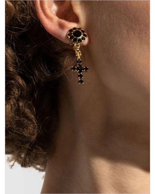 Dolce & Gabbana Black Earrings