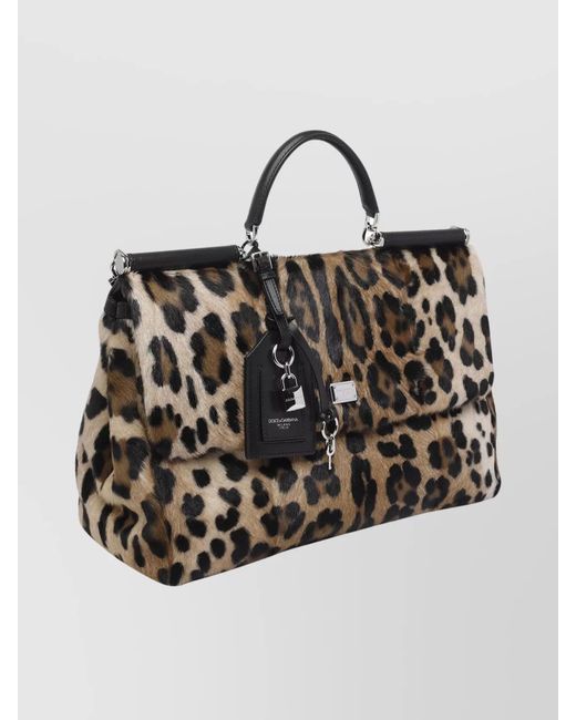 Dolce & Gabbana Multicolor My Sicily Leather Shoulder Bag
