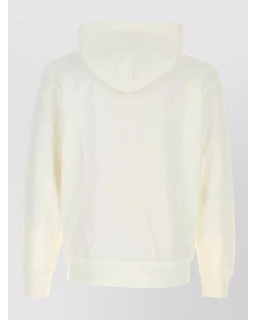 Polo Ralph Lauren Natural Cotton Blend Hooded Sweatshirt Kangaroo Pocket for men