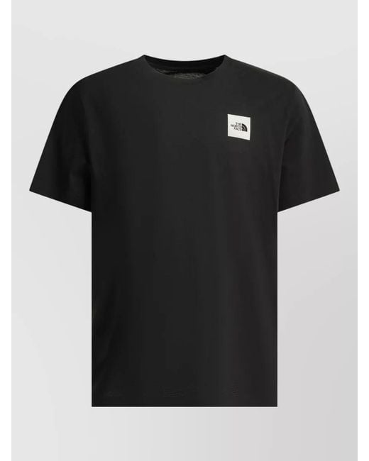The North Face Black Short Sleeve Crew Neck Regular Fit Top for men