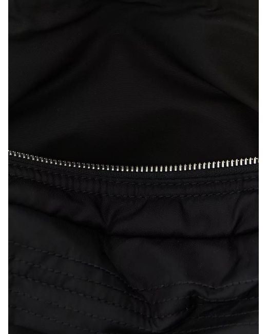 Maison Margiela Black Zip Computer East West Shoulder Bag for men
