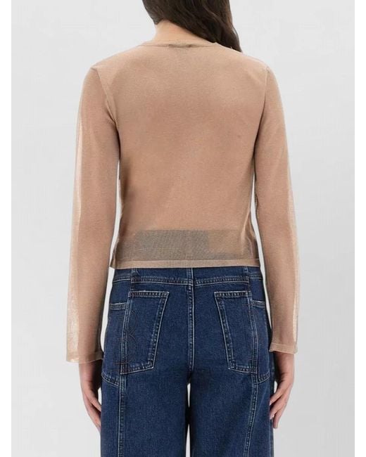 Baum und Pferdgarten Blue Knit Cardigan Crisje Chest Pocket Design