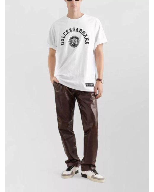 Dolce & Gabbana White T-Shirts for men