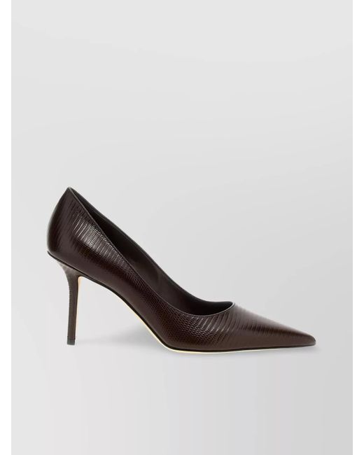 Jimmy Choo Multicolor 'Love' Textured Stiletto Pumps