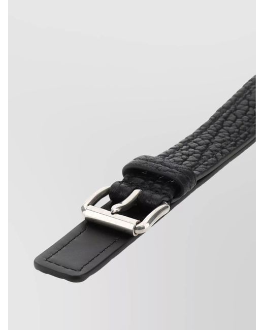 Prada White Leather Belt for men