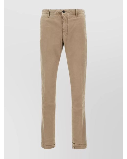 Incotex Natural Chino Trousers for men