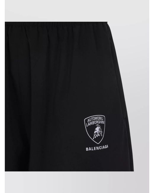 Balenciaga Blue Wide-Leg Trousers for men