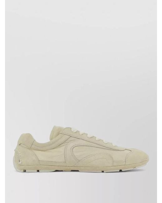 Prada Natural Suede Renylon Montecarlo Reedition 2005 Sneakers for men
