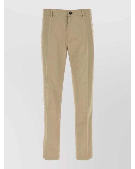 Burberry Natural Cotton Chinos for men