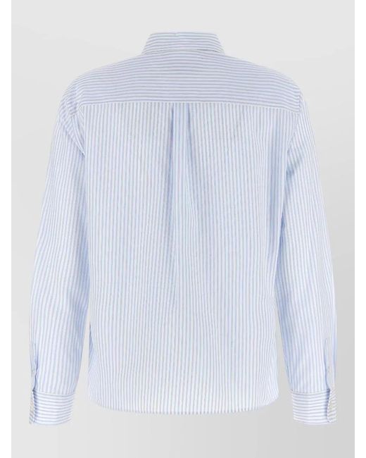 Weekend by Maxmara Blue Cotton Shirt