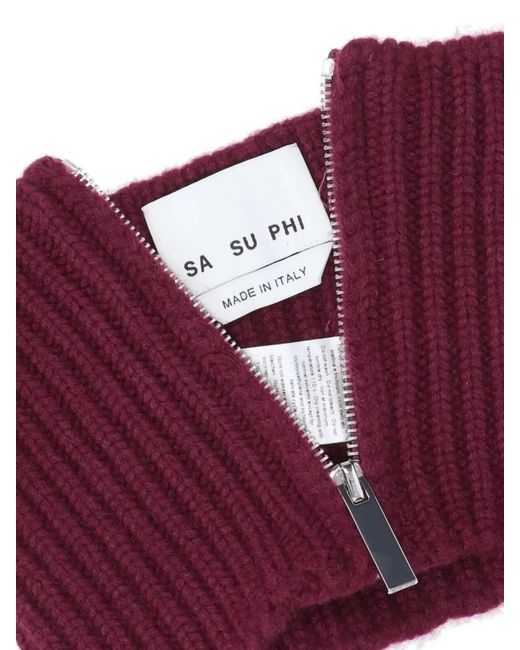 Sa Su Phi Purple Cashmere Scarf
