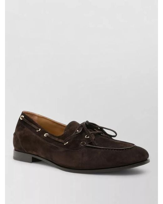 Bally Multicolor Leather Boat Shoes for men