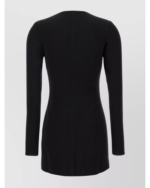 16Arlington Black Mini Dress