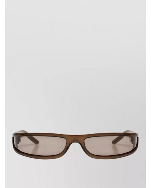 Rick Owens Multicolor Frog Sunglasses Lightweight Thin Frame Modern Shape for men