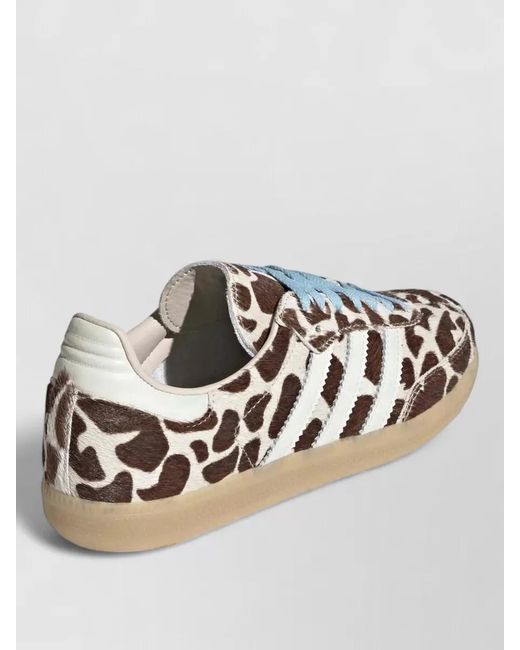 Adidas Multicolor Samba Og Sneaker Animal Print Leather