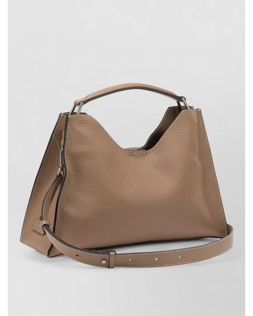 Gianni Chiarini Natural Leather Shoulder Bag