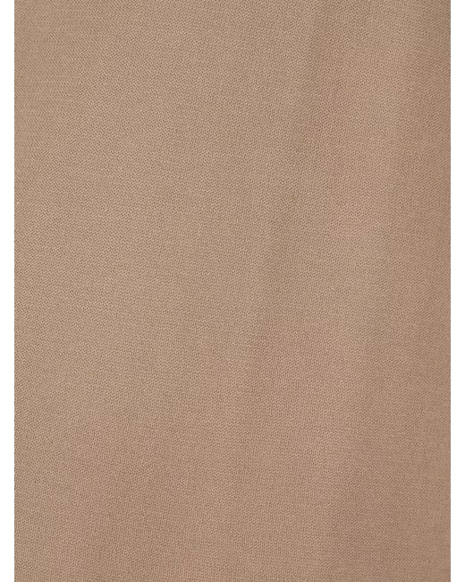 Ballantyne Natural Crew Neck Knit Top Short Sleeves for men