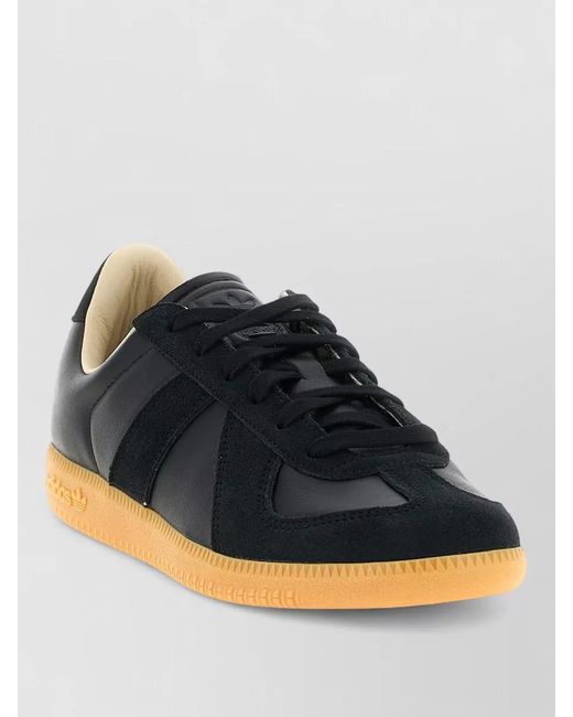 Adidas Originals Blue Army Lace Up Sneakers Suede Leather for men