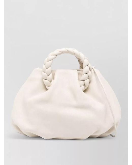 Hereu Natural Bombon Mini Calf Leather Shoulder Bag