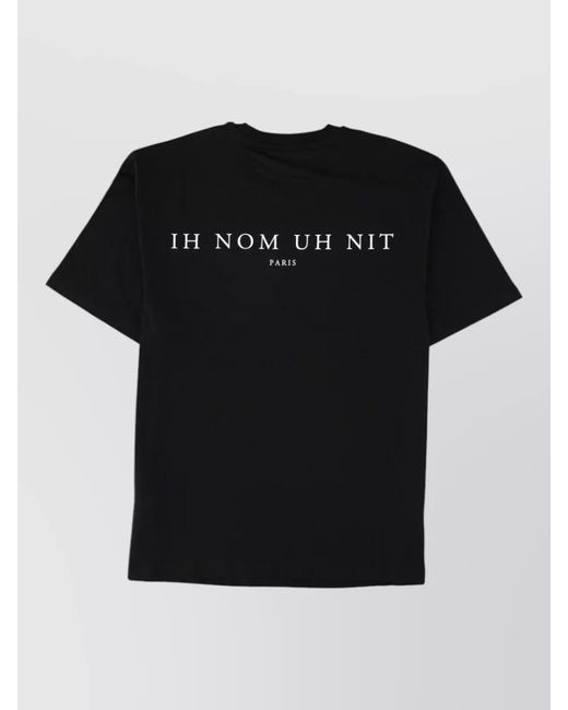 Ih Nom Uh Nit Black T-Shirt for men