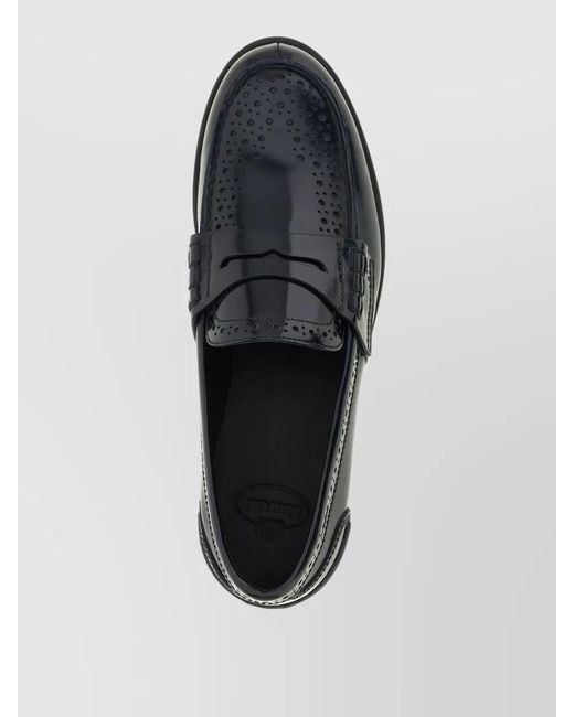 Church's Black Leather Loafers