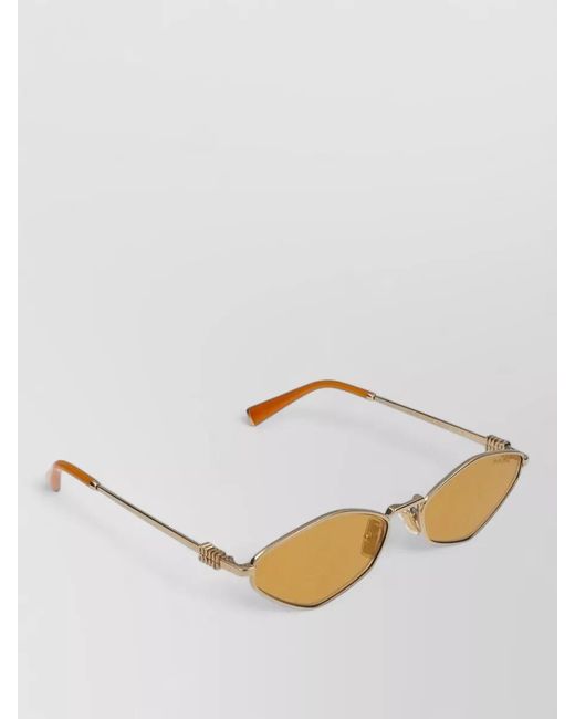 Miu Miu Metallic Sunglasses Model 0Mu 56Zs 5Ak40D