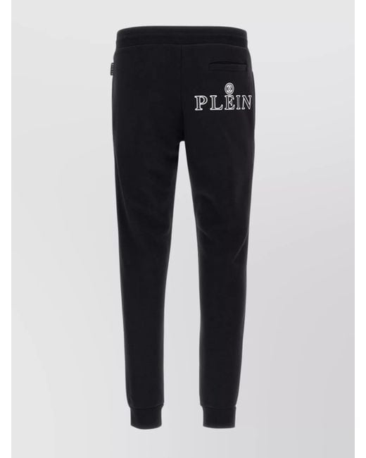 Philipp Plein Blue Track Pants for men