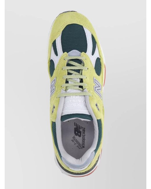 New Balance Metallic Suede Low-Top Sneakers