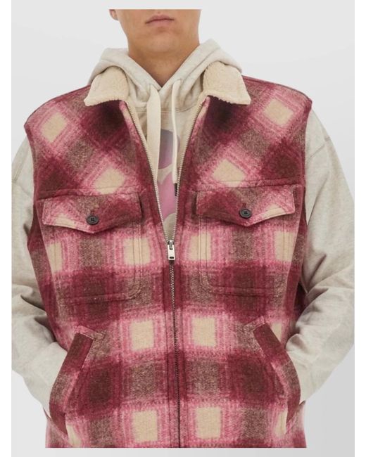 Isabel Marant Blue Regular-Fit Waistcoat for men