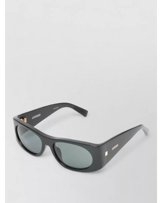 Jacquemus Gray Square-Frame Sunglasses