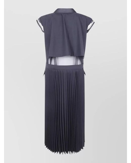 Sacai Blue Suiting Vest