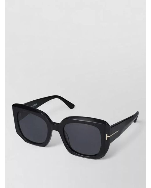 Tom Ford Black Sunglasses Ft1220 Square Frame 21