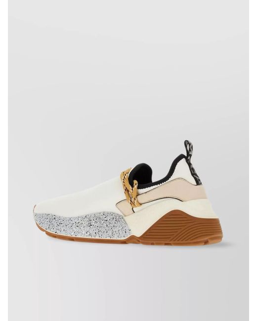 Stella McCartney White Ivory Alter Mat Eclypse Sneakers for men