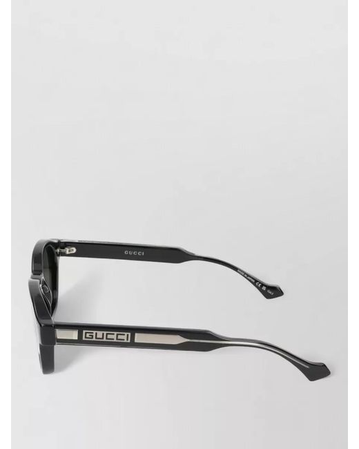 Gucci Gray Sunglasses Model Gg1730S 001 Square Frame for men