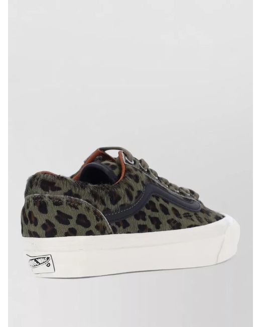 Vans Multicolor Leather Low-Top Sneakers