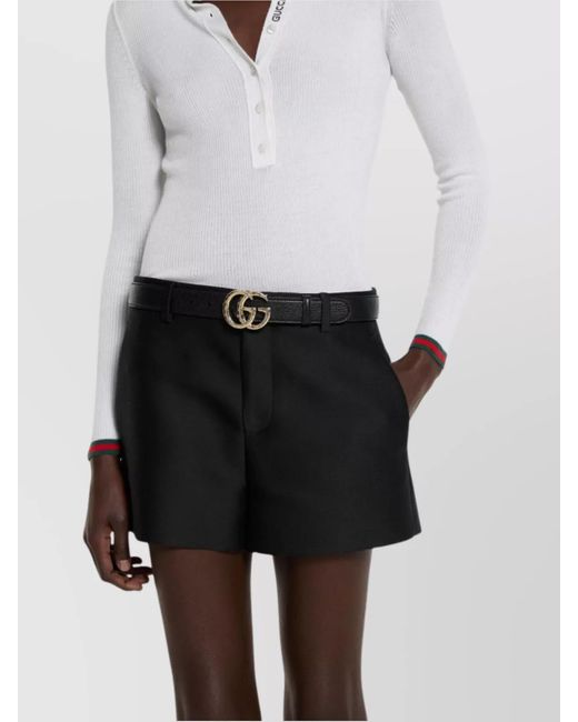 Gucci Multicolor Leather Thin Belt