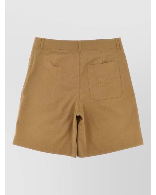 Burberry Natural Bermuda Shorts
