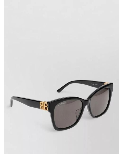 Balenciaga Multicolor Sunglasses Bb0102Sa 001 Cat Eye Frame