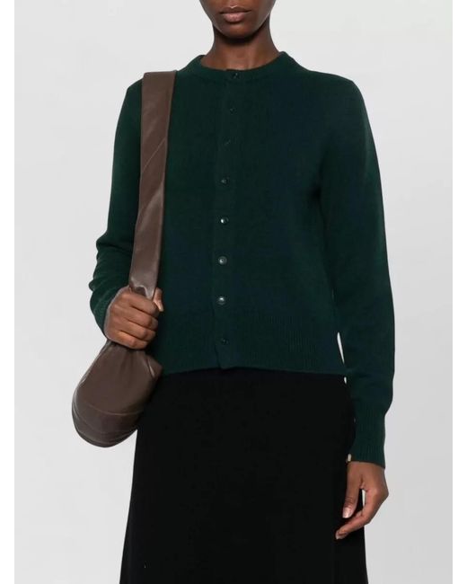 Extreme Cashmere Green Cashmere Cardigan