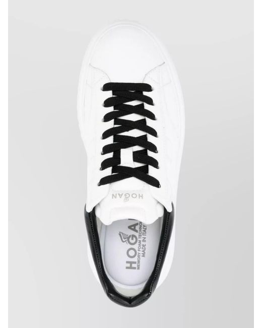 Hogan Metallic Low-Top Sneakers