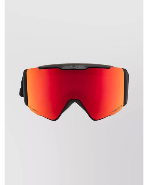 Oakley Red Versatile Sunglasses Featuring Customizable Options