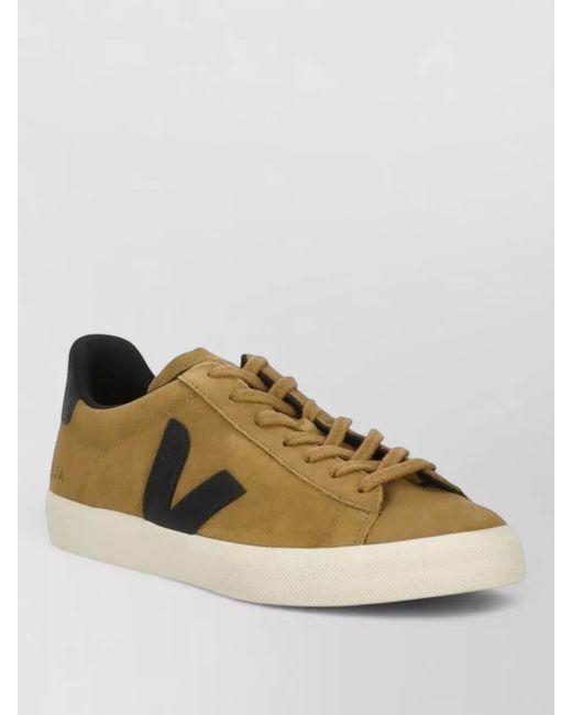 Veja Multicolor Suede Low-Top Lace-Up Sneakers for men