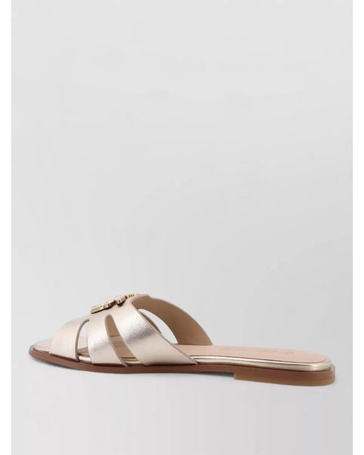 Pinko Multicolor Leather Sandals