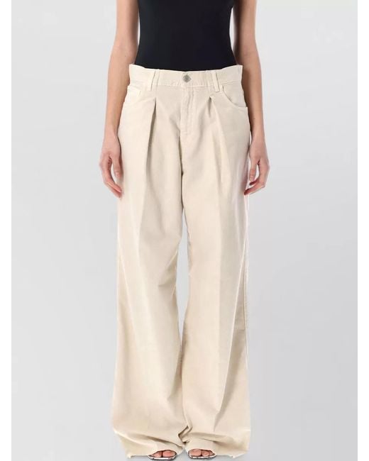 Haikure Multicolor Candy Tencel Tailored Pants Belt Loops